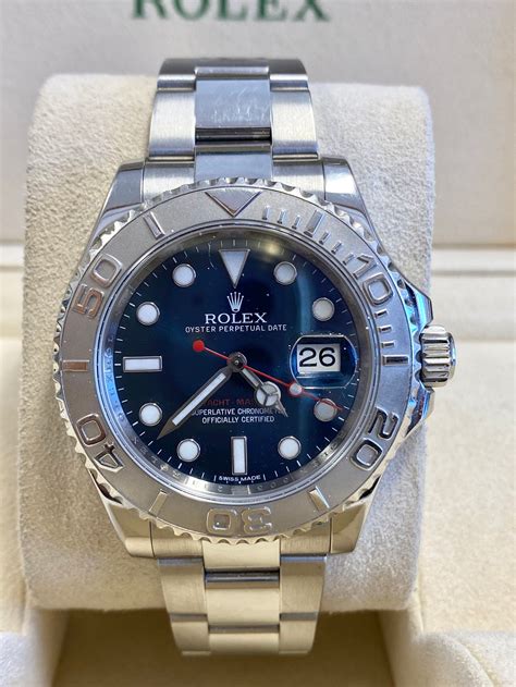 rolex yachtmaster 40 blue dial|rolex yacht master blue face.